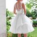 Princess Bride Wedding Dress Short off Shoulder Skirt Sheer Backless Lace Gown New European And American Style 2025_ecoleips.com