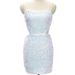 Summer Sale European And American Sexy Solid Color Strap Hot Girl Sequin Short Dress In Stock_ecoleips.com