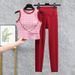 Women's Clothing New Yoga Suit Three Piece Suit National Style Yoga Suit Pilates Vest Gym Running Fitness Clothes_ecoleips.com