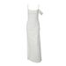European And American Best-Selling Women's Clothing 2026 New Fashion Sexy Backless Side Pleated Solid Color Strap Dress_ecoleips.com