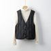 Pinghu Chixin New National Standard 90 Down V-Neck Women's Autumn Winter Lightweight Sleeveless Vest Waistcoat_ecoleips.com
