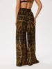 K New Sexy Women's High-waisted Chiffon Casual Trousers_ecoleips.com