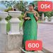Elegant Fashion Muslim Robe Printed Loose Women's Straight Set Wholesale_ecoleips.com