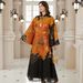 NC158 Floral Art Pattern Muscular Robe Dress for Women New Cross Border Creative in Stock Muslim Fashion_ecoleips.com