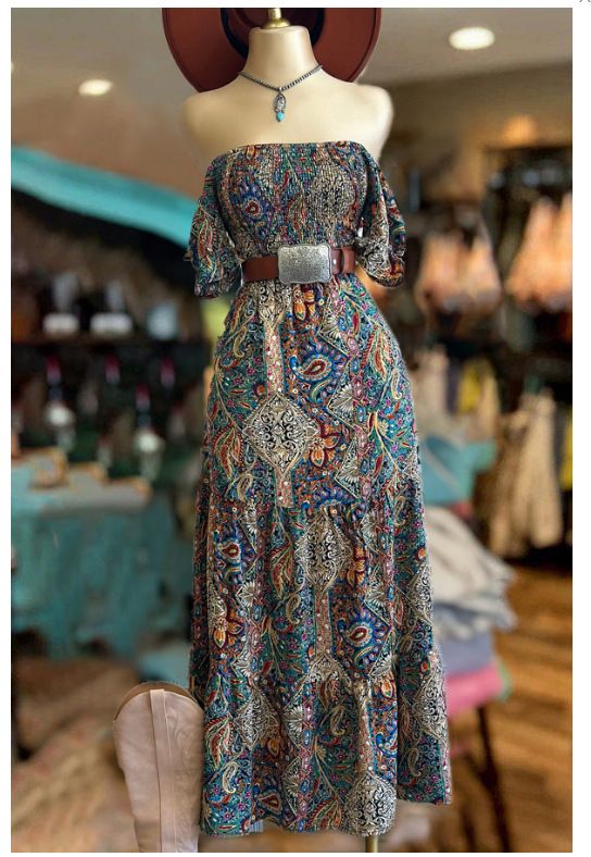 Women's Clothing Women's Tube Top Long Cake Skirt_ecoleips.com
