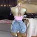 Women's Halter Neck Wrap Top - Sweetheart Sweet & Sassy Summer Blouse With Waist-Cinching & Asymmetrical Hem (Yellow/Pink)_ecoleips.com