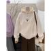 High-end Super Stylish Purple Hooded Sweatshirt Women, Autumn Winter, Fleece-lined And Thickened, Casual Style, Popular_ecoleips.com