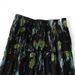 K Retro Floral Midi Skirt For Women, New High Waist Slimming A-line Long Skirt, Big Swing Skirt_ecoleips.com
