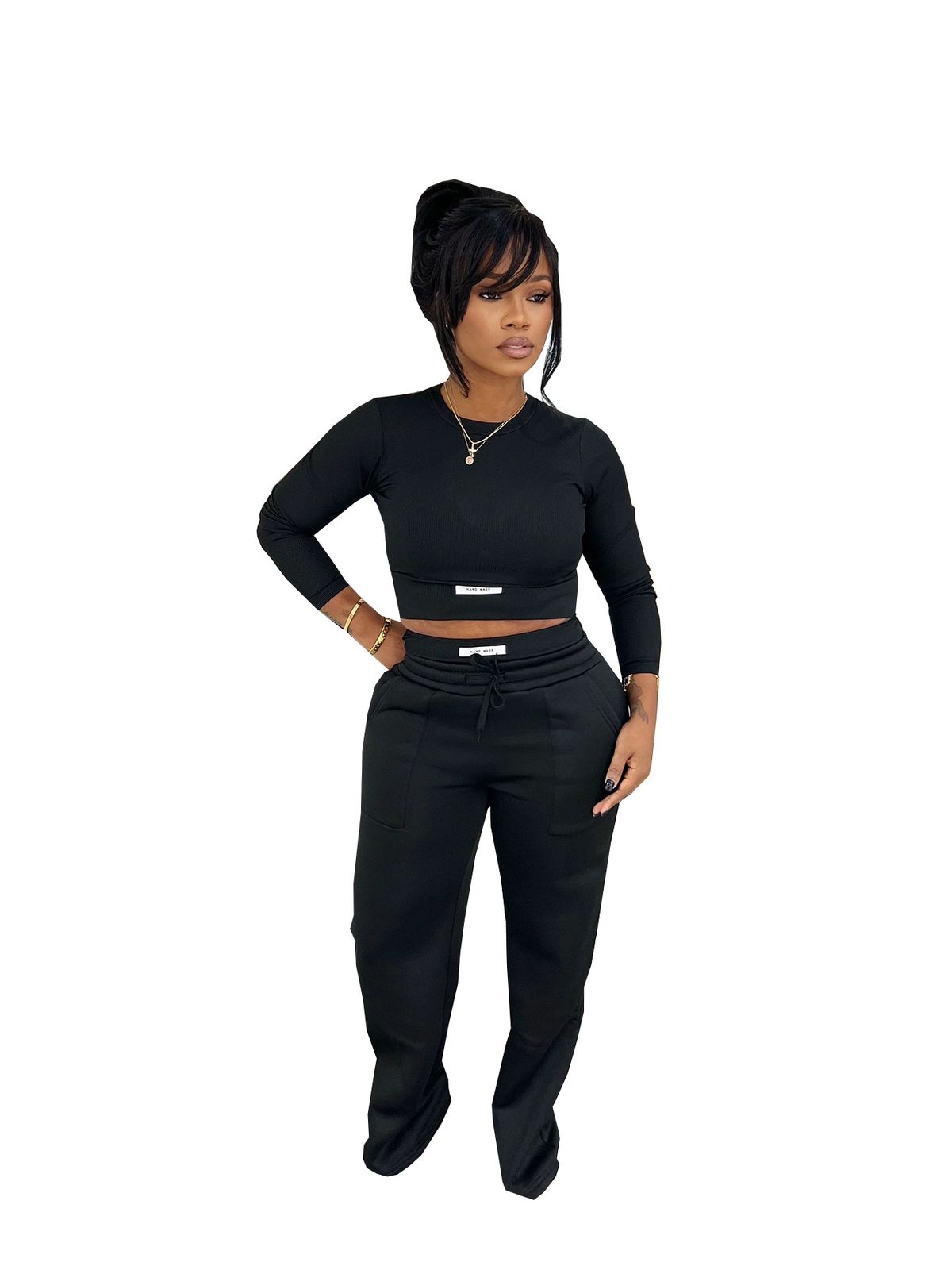 PME Women's Casual Tracksuit Set – Oversized Hoodie & Joggers | Streetwear Loungewear | Winter Comfort | Solid Colors (Gray/Black/Red/Green)_ecoleips.com