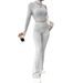 Women’s Knit Hoodie & Lounge Pants Set – Long-Sleeve Pullover With Elastic Waist (S-3XL, 5 Colors, Elegant Casual Outfit For Spring/Fall)_ecoleips.com