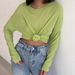 2026 New European And American Style Long Sleeve Snowflake Pattern T-Shirt For Women, Summer Thin Sheer Round Neck Loose_ecoleips.com