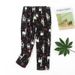 Summer Women Soft Cotton Sleep Bottoms Female Casual Loosen Night Pants Ladies Cartoon Calf-length Pants Plus Size Pantalon_ecoleips.com