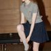 Soft & Cozy Short-Sleeve Polo Knit Top For Women - Casual Letter Embroidery, Slim Fit, Breathable Viscose, Office & College Style_ecoleips.com