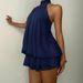 2026 European And American Fashionable Slim-Fit Sexy Backless Halter Neck Waist-Cinching Women's_ecoleips.com