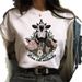 European And American Cross-border Foreign Trade Wholesale Clothing, Vegetarian-themed Round-neck Plus-size Short-sleeve_ecoleips.com