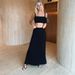 Women's Clothing Women's Elegant Sleeveless Short Top Pleated Skirt Suit_ecoleips.com
