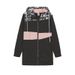Women's Clothing women's sweatshirt zipper color matching print hooded long sleeved jacket_ecoleips.com
