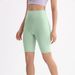 Women's Clothing Yoga Shorts High Waist Hip Lifting Running Nude Fitness Sports Shorts_ecoleips.com