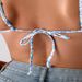 Women's Clothing Printed Bikini Swimsuit Female Sexy Bikini Hot Spring Swimsuit Suspender Top_ecoleips.com