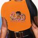 Summer European And American Cross-border Foreign Trade Plus-size T-shirt, Round-neck Casual Loose-fitting Short-sleeve_ecoleips.com