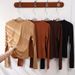 Women's Clothing Spring And Summer New Super Elastic Slim Bottoming Shirt Long Sleeve / Short Sleeve T Shirt_ecoleips.com