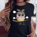 Summer European And American Cross-border Foreign Trade Wholesale T-shirts, Round-neck Casual Plus-size Loose_ecoleips.com