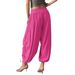 cross-border Drawstring Lantern European And American Clothing, 2025 Summer Women's Pants, Stylish Slim-fit Casual Pants_ecoleips.com