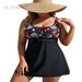 2026 New Tankini Plus Size 8XL Swimwear Women Two-Piece Swimsuit Woman Beach Wear Bathing Suit Swimming Shorts_ecoleips.com