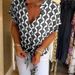 Verve Ladies Women's Clothing Summer V Neck Fashion Elegant Printed Blouse_ecoleips.com