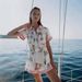 Women's Elegant Lace Linen Cardigan Shirt Jumpsuit Temperament Clothing Rompers_ecoleips.com