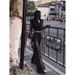 2025 Summer Women's Suit With Hollow Waist Tie Short Jacket And Simple Mesh Patchwork Long Pants Two-Piece Set_ecoleips.com