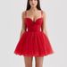 Sweet Mesh Patchwork Princess Tutu Dress Backless Mini Sexy Slim Fit Suspender For Women New 2025_ecoleips.com