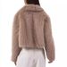 Winter New Fur Women's Faux Fur Coat Long-sleeved Jacket Zipper Jacket To Keep Warm_ecoleips.com