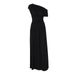European And American Best-Selling Women's Clothing 2026 Spring New Fashion Sexy Asymmetrical Collar Pleated Irregular_ecoleips.com