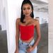 Women's Glossy Sequined Slim Fitting Top European American Style Backless Navel Baring Playful Sexy One Line Collar Curved Breast Wrapped_ecoleips.com