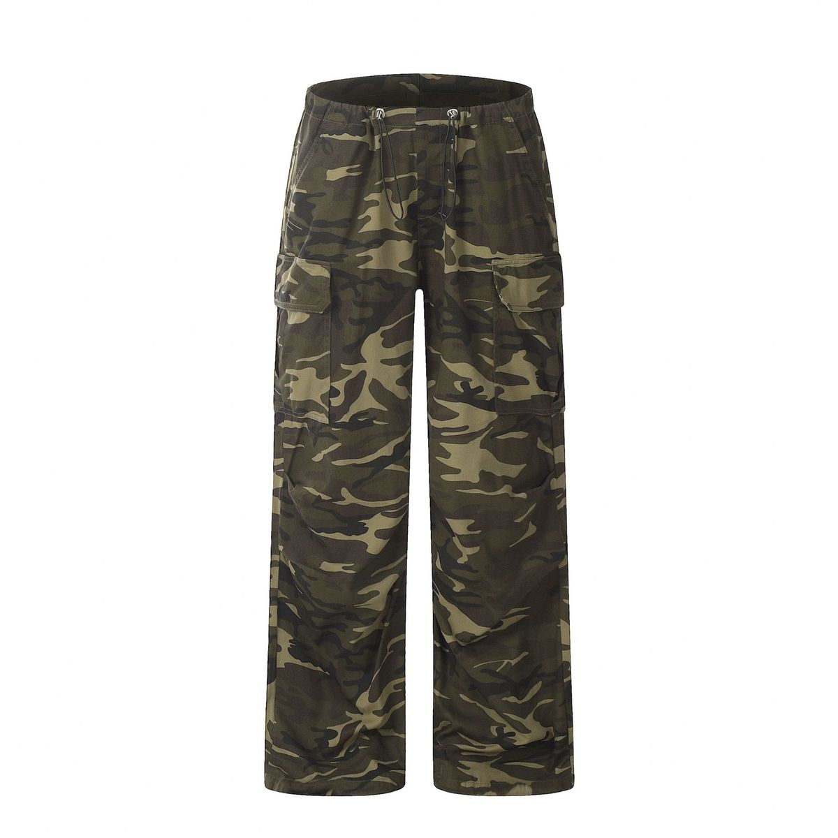 Women’s Clothing Trendy Casual Camouflage Pants Custom Processing Workwear Camouflage Pants Custom Printing LOGO_ecoleips.com
