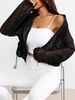 K Yoga Jacket, Mesh Sports Top, Breathable, Fashionable, Versatile, Simple, Solid Color, Light And Thin, Showing A Super Versatile Temperament_ecoleips.com
