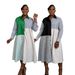 Women's Loose Long Sleeved Shirt Dress Color Block Striped Patchwork Crossed European And American Style Autumn Fashion Lazy Dress_ecoleips.com