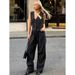 Stripe V-Neck Fashion Versatile Casual Autumn Two-Piece Set With High Waist For Women_ecoleips.com