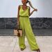Women's Clothing Spring And Summer New Suspender Sleeveless Pocket Jumpsuit Ins Casual Loose Women's Jumpsuit_ecoleips.com