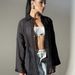 Summer Women's Pure Color Fashion Buttoned Shirt Collar Top With Long Sleeves_ecoleips.com