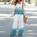 2023 Cross-Border Foreign Trade European And American Summer Casual Women's Clothing Printed Sleeveless Top Elastic_ecoleips.com