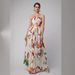 Women's Clothing New Slim-Fit Large Sling Stitching Printed Beach Dress_ecoleips.com