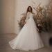 Women's Clothing Summer Long Tail Sexy Tulle One Shoulder Bubble Long Sleeve Wedding Dress_ecoleips.com