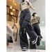 Women's Straight Leg Wide Leg Jeans American Retro High Street Workwear Casual Pants Fashionable Trendy Trousers 2024_ecoleips.com