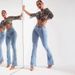 K New Slim Fit Elastic Fashionable Light Colored Bell Bottom Pants For Women Jeans_ecoleips.com