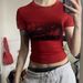 AC165 New Vintage Y2K Round Neck T-Shirt Short Sleeve Women's European And American Street Style Ins Hot Girl Slim Fit_ecoleips.com