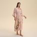 Aria Basics New European American Style Satin Plus-size Pajamas For Women, Spring And Autumn Thin Yao Ting Long-sleeved Long Robe_ecoleips.com