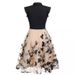 In Stock 2024 European American Hot-selling New Model Elegant Cocktail Dress With Shirt Collar And_ecoleips.com