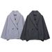 Women’s Double-Breasted Wool Coat – Mid-Length Winter Overcoat, European & American Style, Faux Fur Trim, Warm & Elegant_ecoleips.com